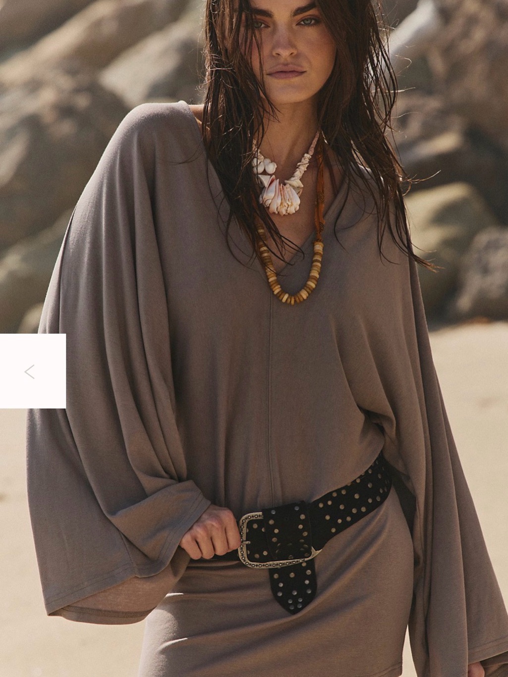 Free People Brown Dress